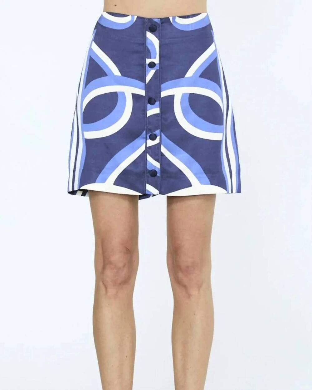 NEW CIEBON ophena mini skirt in blue